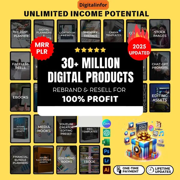 30 Million Digital Products