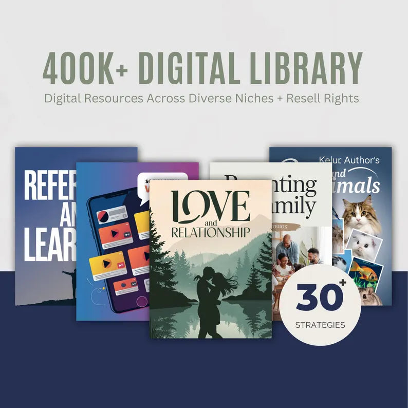 400k + Digital Library