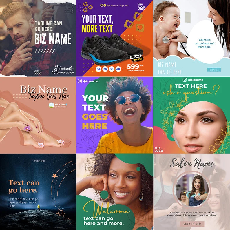 10000+ Editable Canva Template | Mega Pack Model