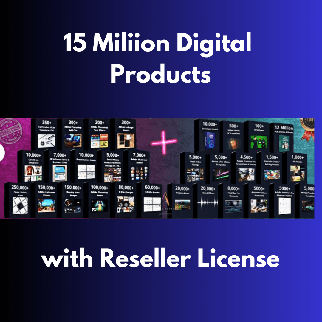 15 million digital products