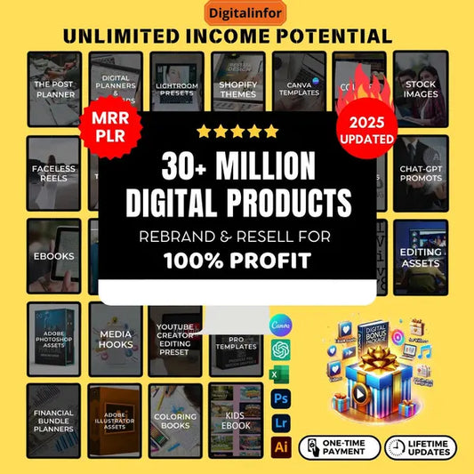 30 Million Digital Products